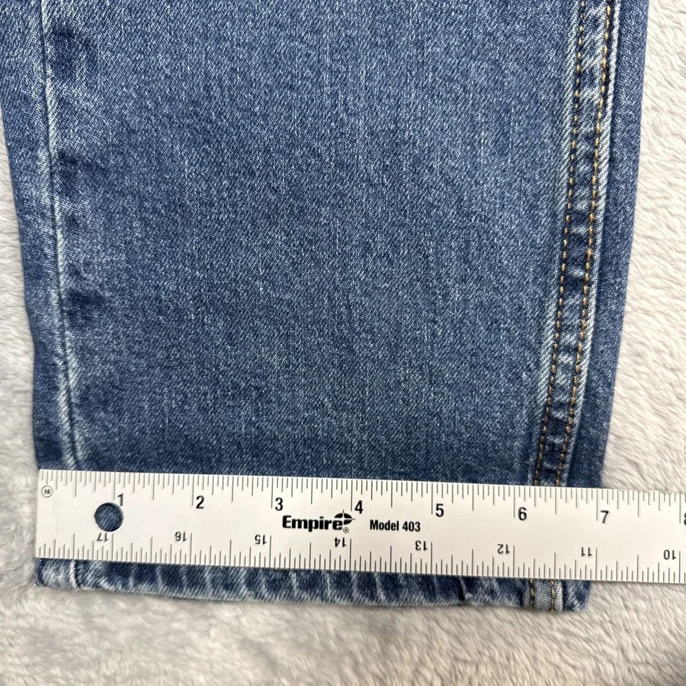 Levis 513 Jeans Mens‎ 30x30 (Fits 30X29) Blue Slim Straight Stretch Denim